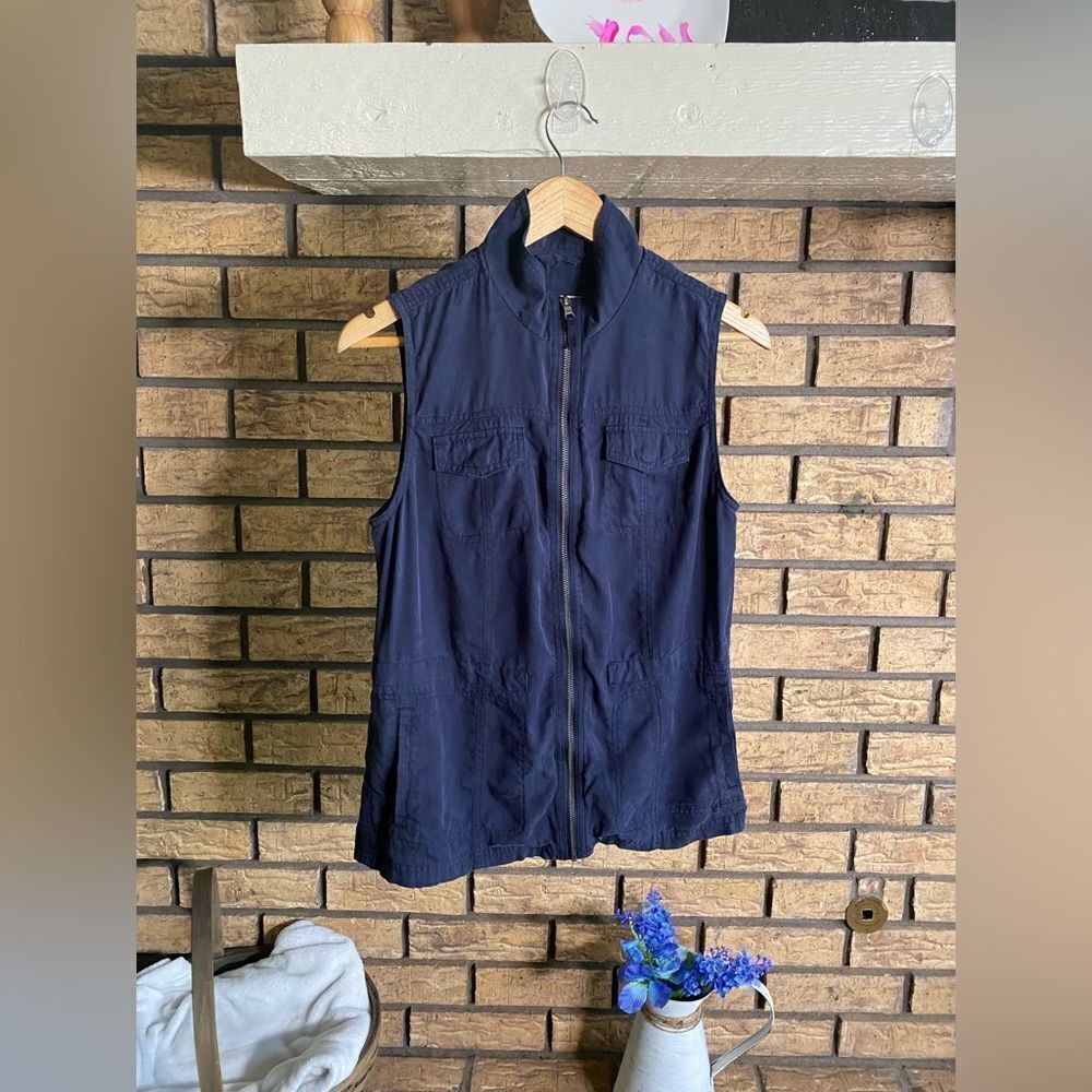 Merona navy blue vest